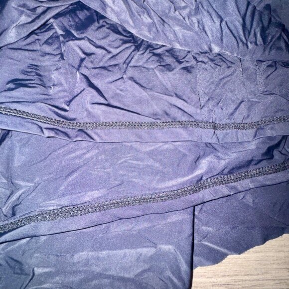 🖤 Black 2-in-1 Athletic Running Shorts | Built-In Liner | Elastic Waist - Picture 7 of 9